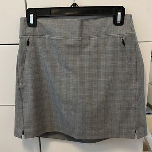 Athleta Plaid Soho Skort